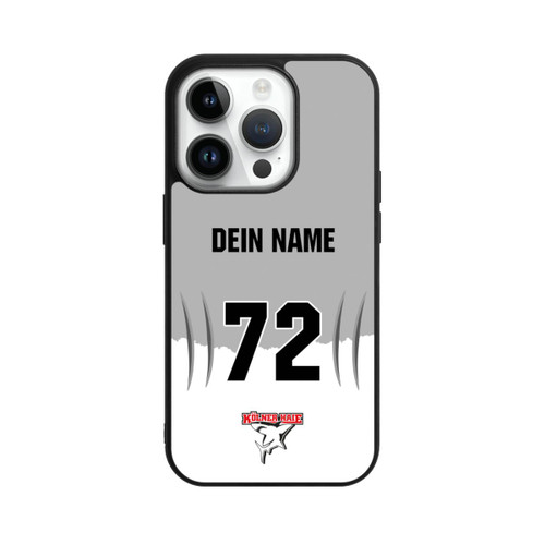 Apple iPhone 14 Pro Base Case Kölner Haie Trikotmotiv Personalisierbar
