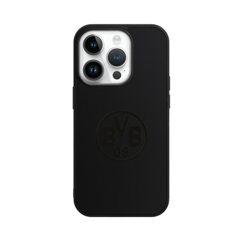 Apple iPhone 14 Pro Base Case BVB Logo Schwarz Transparent