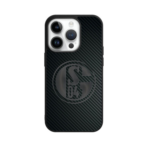 Apple iPhone 14 Pro Base Case Schalke 04 Carbon Look