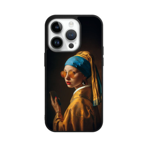 Apple iPhone 14 Pro Base Case Modern Pearl Girl
