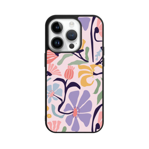 Apple iPhone 14 Pro Base Case Flower Market Ibiza Pink