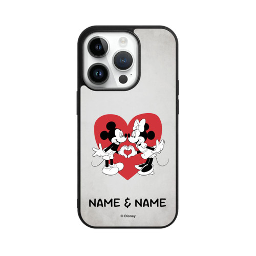 Apple iPhone 14 Pro Base Case Minnie und Micky Personalisierbar