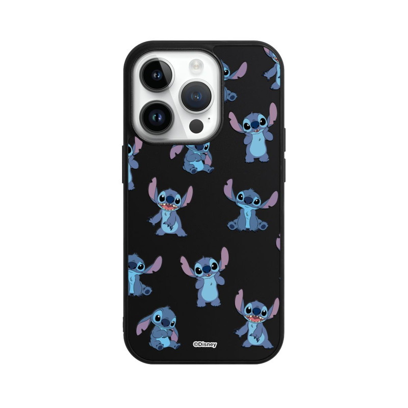 iPhone 14 Pro Base Case Stitch Faces Pattern Transparent
