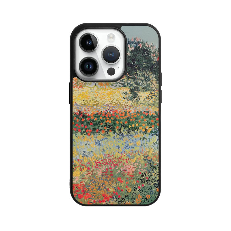 iPhone 14 Pro Base Case Garden in Bloom, Arles, July 1888 by Vincent van Gogh