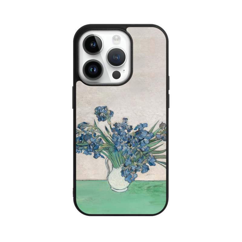 iPhone 14 Pro Base Case Irises, by Vincent Van Gogh