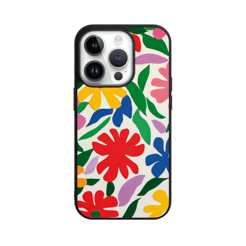 iPhone 14 Pro Base Case Blumenliebe Illustration