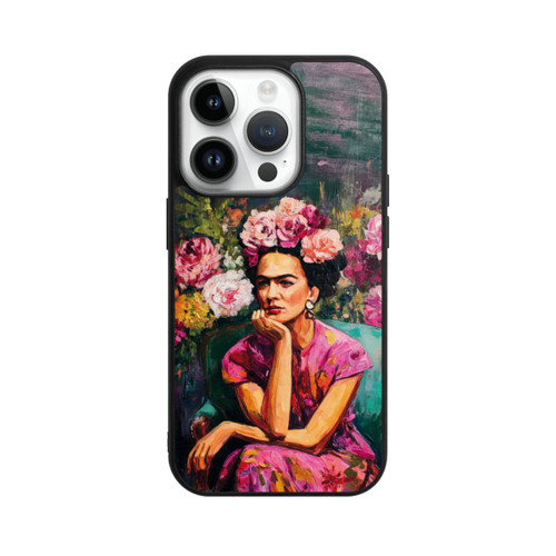 Apple iPhone 14 Pro Base Case Mexikanische Ikone Poetin der Farben
