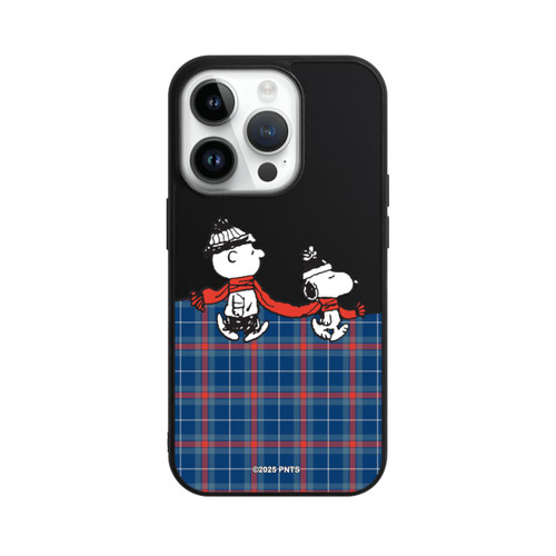 Apple iPhone 14 Pro Base Case Peanuts Weihnachtspulli Transparent