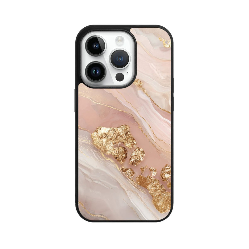 iPhone 14 Pro Base Case Eleganz Gold Marmor