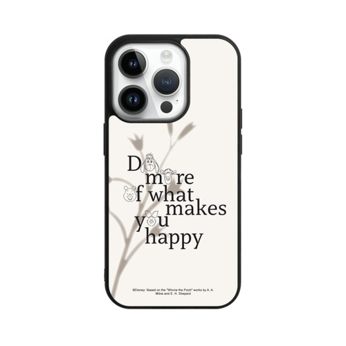 Apple iPhone 14 Pro Base Case Do More of What Makes You Happy Winnie Puuh