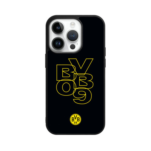 Apple iPhone 14 Pro Base Case BVB09 Gelb Schwarz