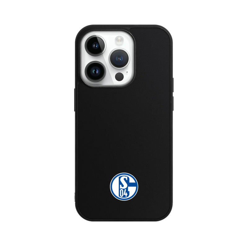 iPhone 14 Pro Base Case FC Schalke 04 Logo Klein Transparent