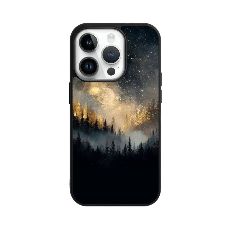 iPhone 14 Pro Base Case nächtlicher Wald