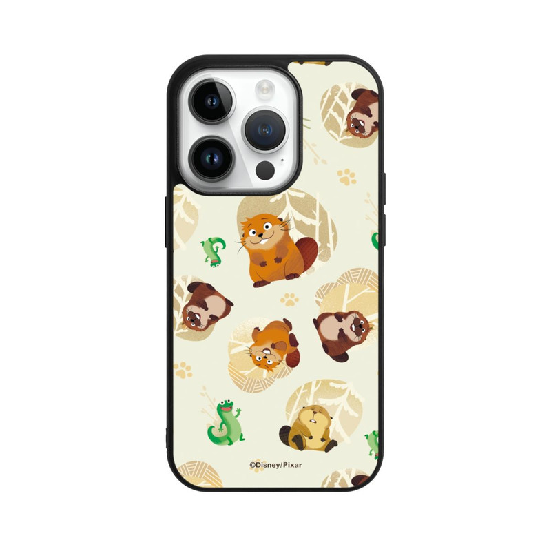 iPhone 14 Pro Base Case Hoppers Muster Gelb