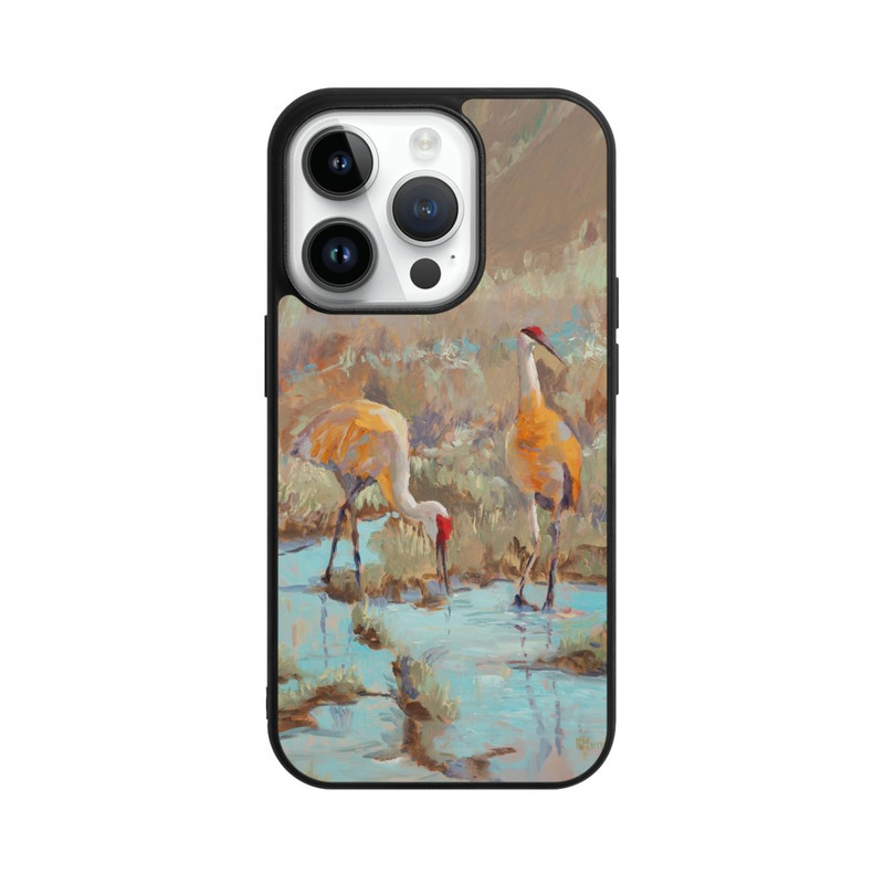 iPhone 14 Pro Base Case The Courtship by Roberta Murray