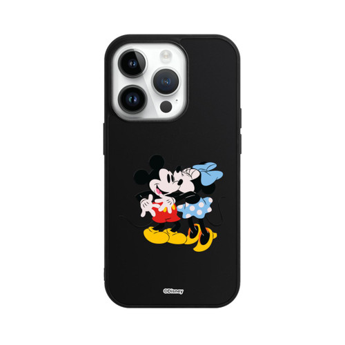 Apple iPhone 14 Pro Base Case Mickey and Minnie Magical Couple Transparent