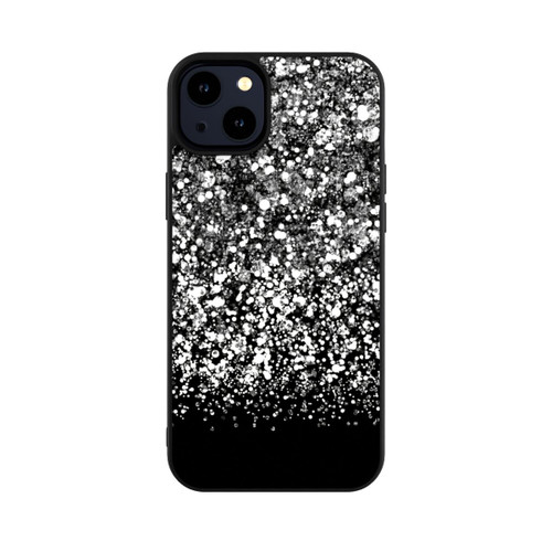 Apple iPhone 14 Plus Base Case Schneefall Glitzerlook