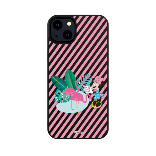 Apple iPhone 14 Plus Base Case Minnie Flamingo ohne Hintergrund