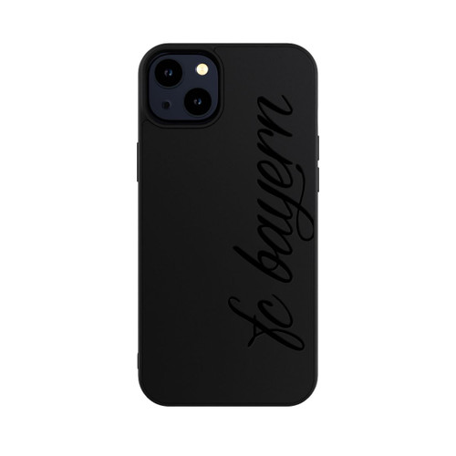 Apple iPhone 14 Plus Base Case Schwarzes FCB Girlmotiv - ohne Hintergrund
