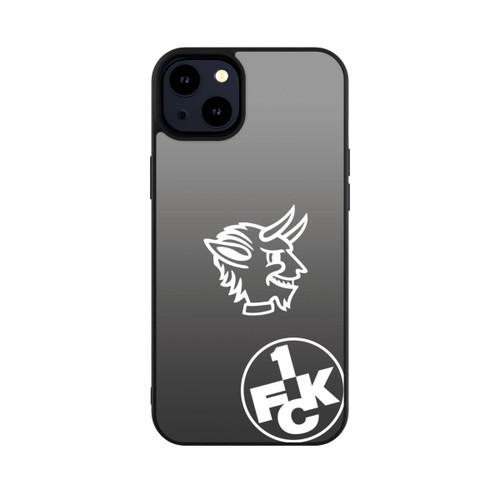 Apple iPhone 14 Plus Base Case Teufelskopf FCK auf Schwarz
