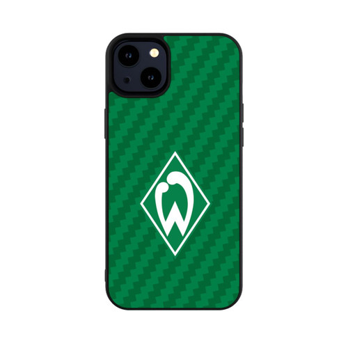 Apple iPhone 14 Plus Base Case Carbonlook - Werder Bremen
