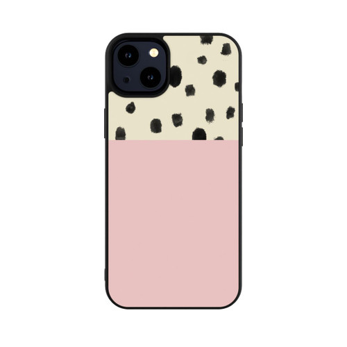 Apple iPhone 14 Plus Base Case Punkte und Rosa