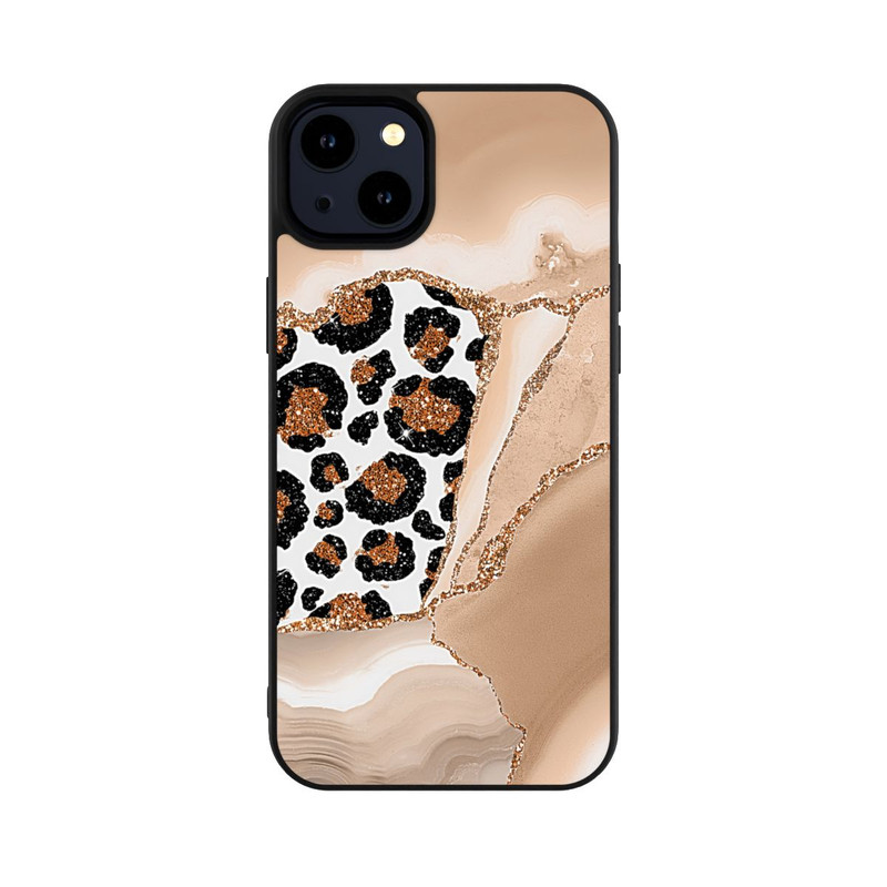 iPhone 14 Plus Base Case  Muster und Texturen Hellgold