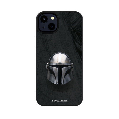 Apple iPhone 14 Plus Base Case Schwarzer Mandalorianer Helm