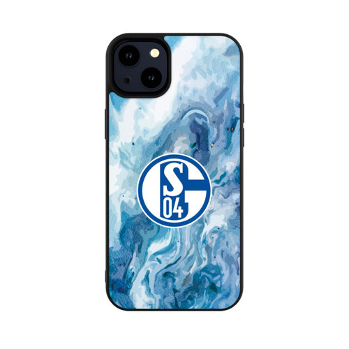 Apple iPhone 14 Plus Base Case Schalke 04 Flüssig Blau