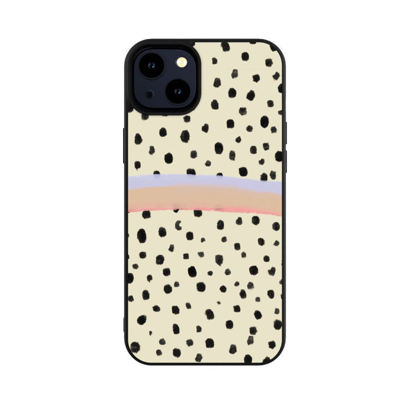 iPhone 14 Plus Base Case Verrücktes Leben Kunst Pastell