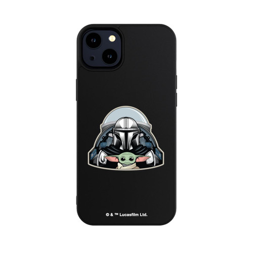 Apple iPhone 14 Plus Base Case Mando und Grogu Transparent