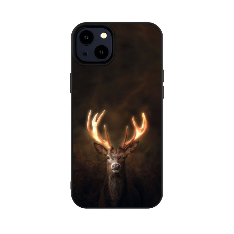 iPhone 14 Plus Base Case Hirsch Goldenes Geweih