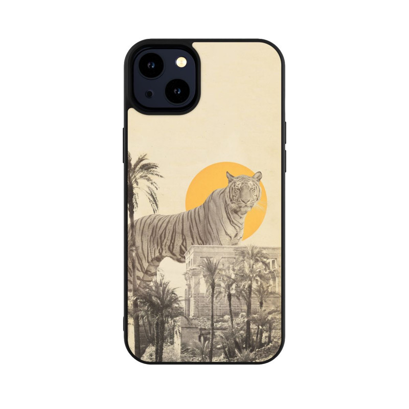 iPhone 14 Plus Base Case Giant Tiger in Ruins