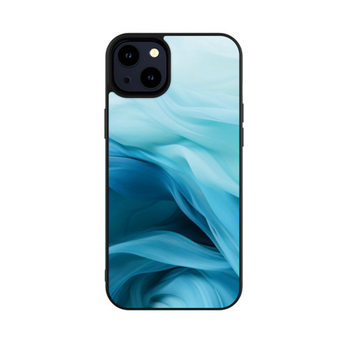 Apple iPhone 14 Plus Base Case Smooth Blue Texture