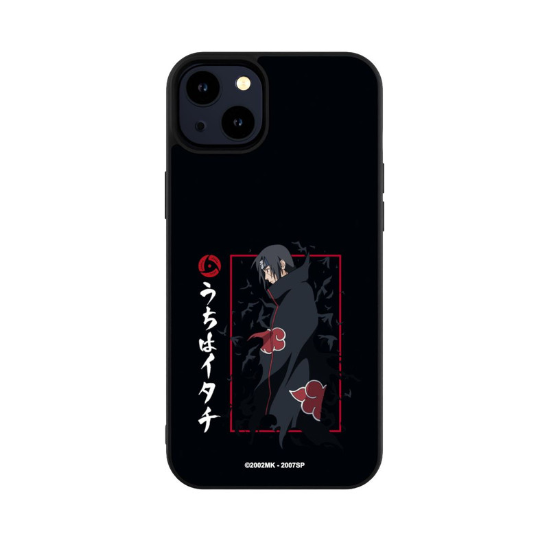 iPhone 14 Plus Base Case Itachi Krähen Schwarz