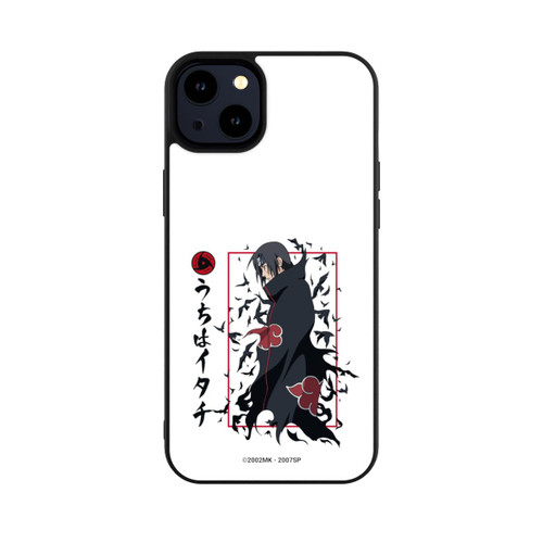 Apple iPhone 14 Plus Base Case Itachi Krähen Weiß