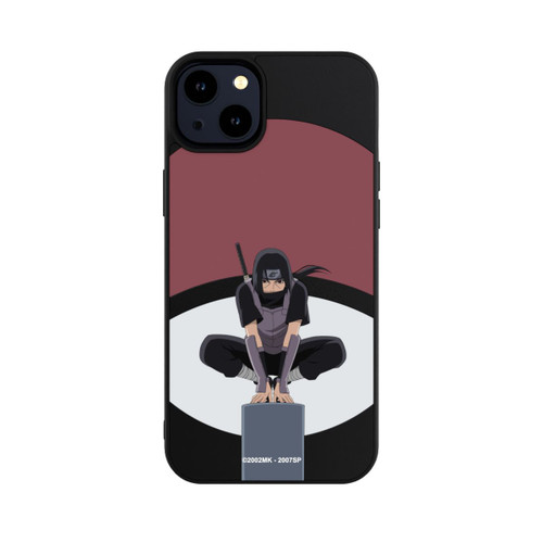 Apple iPhone 14 Plus Base Case Itachi Uchiha Symbol transparent