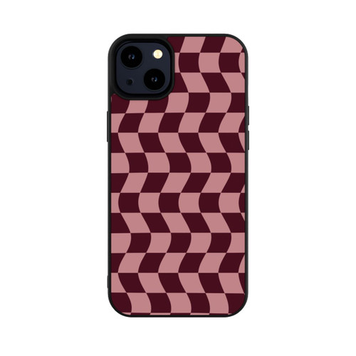 Apple iPhone 14 Plus Base Case Schachbrett Rot-Rosa