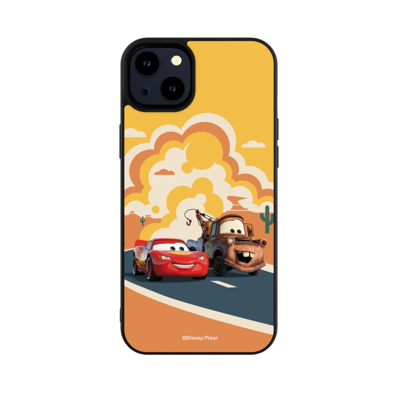 iPhone 14 Plus Base Case Disney Cars Lightning McQueen Und Hook on the Road