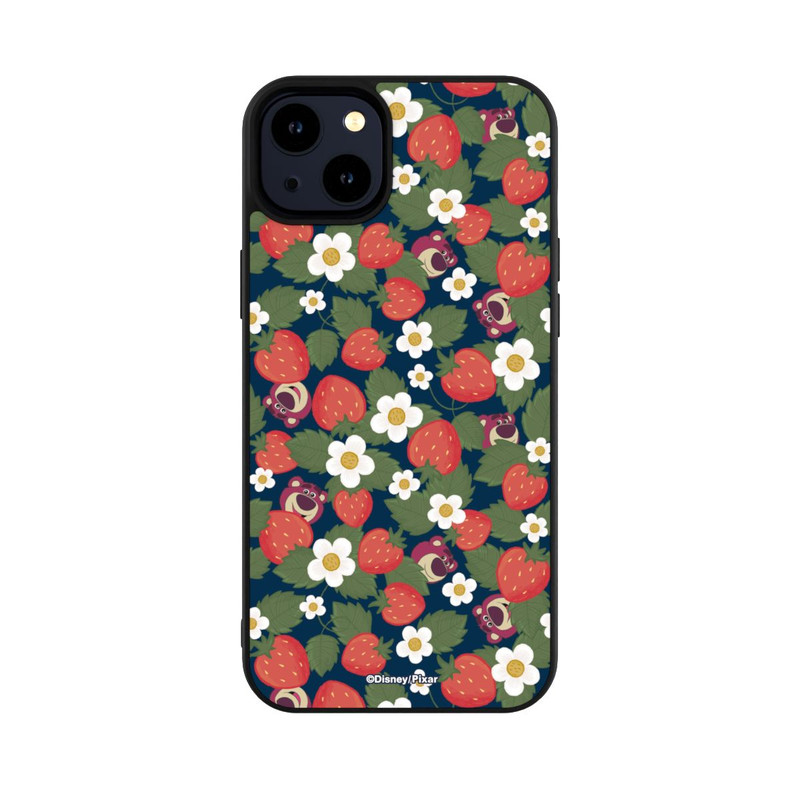 iPhone 14 Plus Base Case Lotso Toy Story Strawberry Flower Pattern