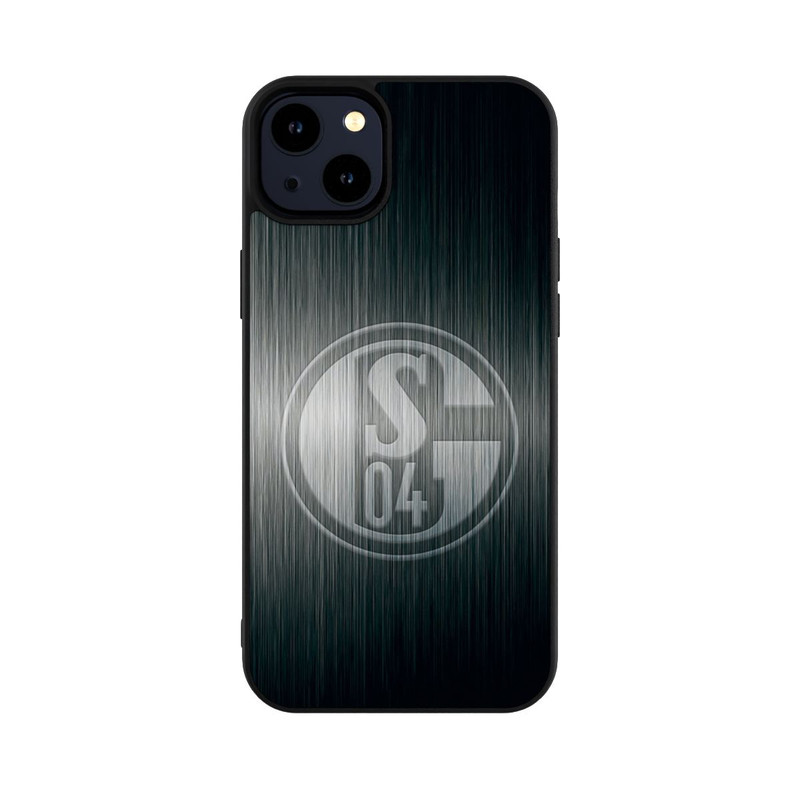 iPhone 14 Plus Base Case Schalke 04 Metall Look
