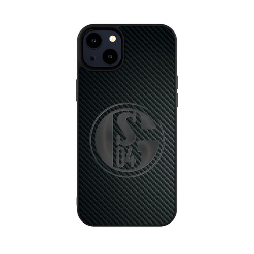 Apple iPhone 14 Plus Base Case Schalke 04 Carbon Look
