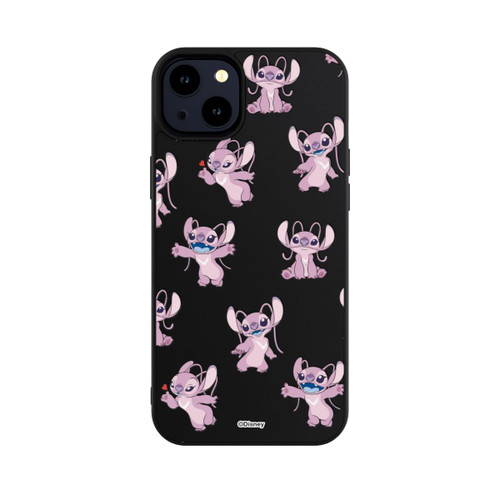 Apple iPhone 14 Plus Base Case Angel Faces Pattern Transparent
