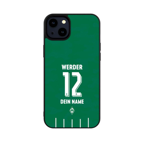 Apple iPhone 14 Plus Base Case Werder Bremen Trikot Personalisierbar 25-26