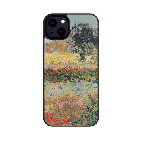 Apple iPhone 14 Plus Base Case Garden in Bloom, Arles, July 1888 by Vincent van Gogh