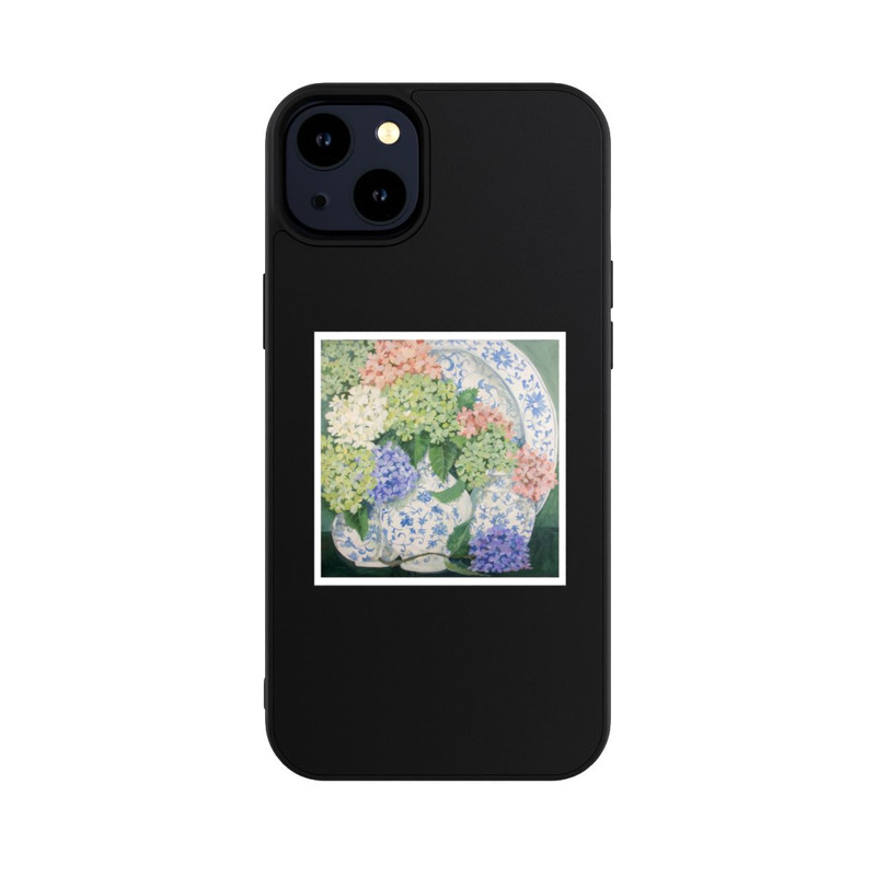 iPhone 14 Plus Base Case Hydrangeas by Jennifer Abbott