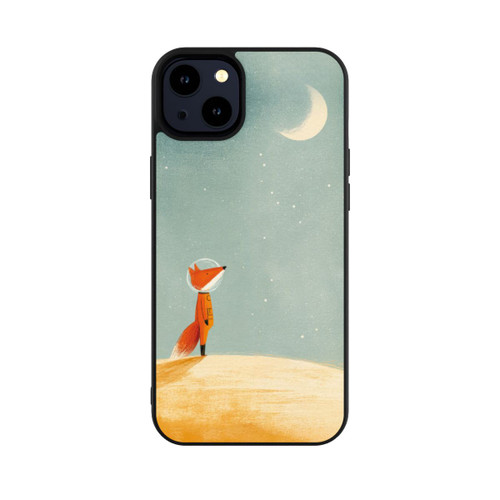 Apple iPhone 14 Plus Base Case Fuchs im Mondlicht