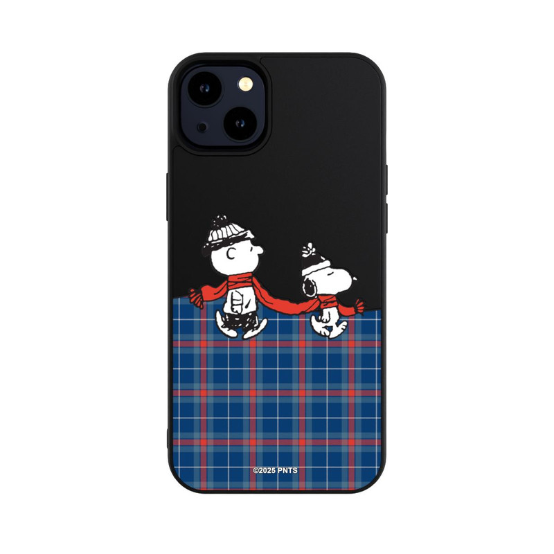 iPhone 14 Plus Base Case Peanuts Weihnachtspulli Transparent
