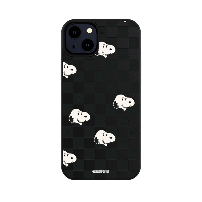iPhone 14 Plus Base Case Snoopy Checked Pattern