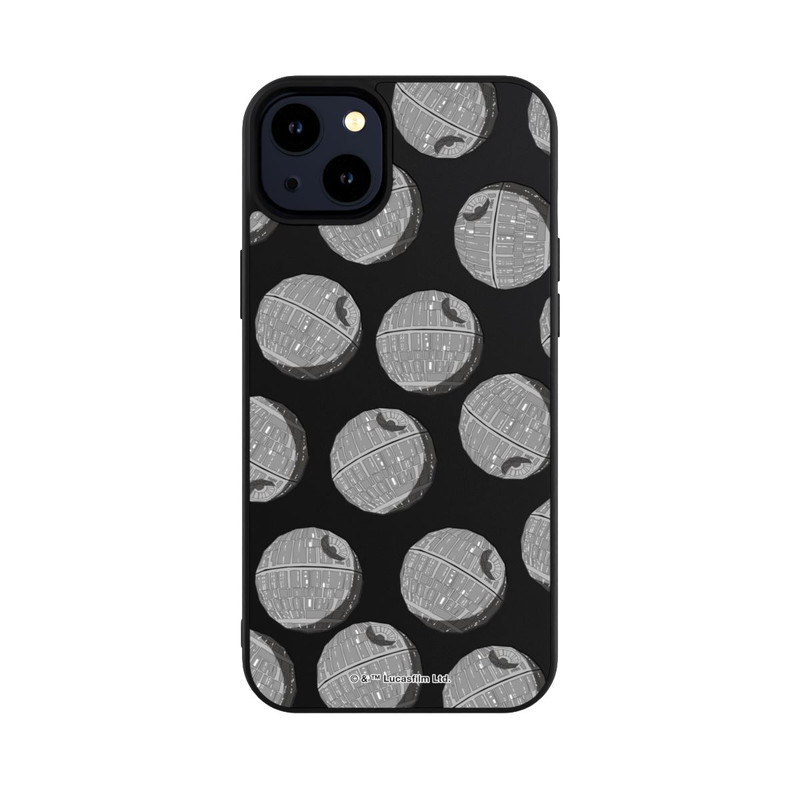 iPhone 14 Plus Base Case death-star-pattern-transparent